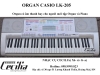 organ-casio-lk-205-organ-nhat-ban - ảnh nhỏ  1