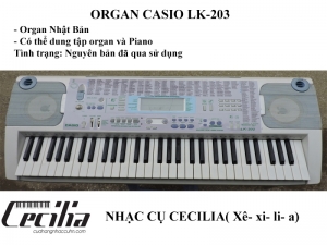 Đàn Organ Casio LK203 - Organ cũ Nhật Bản